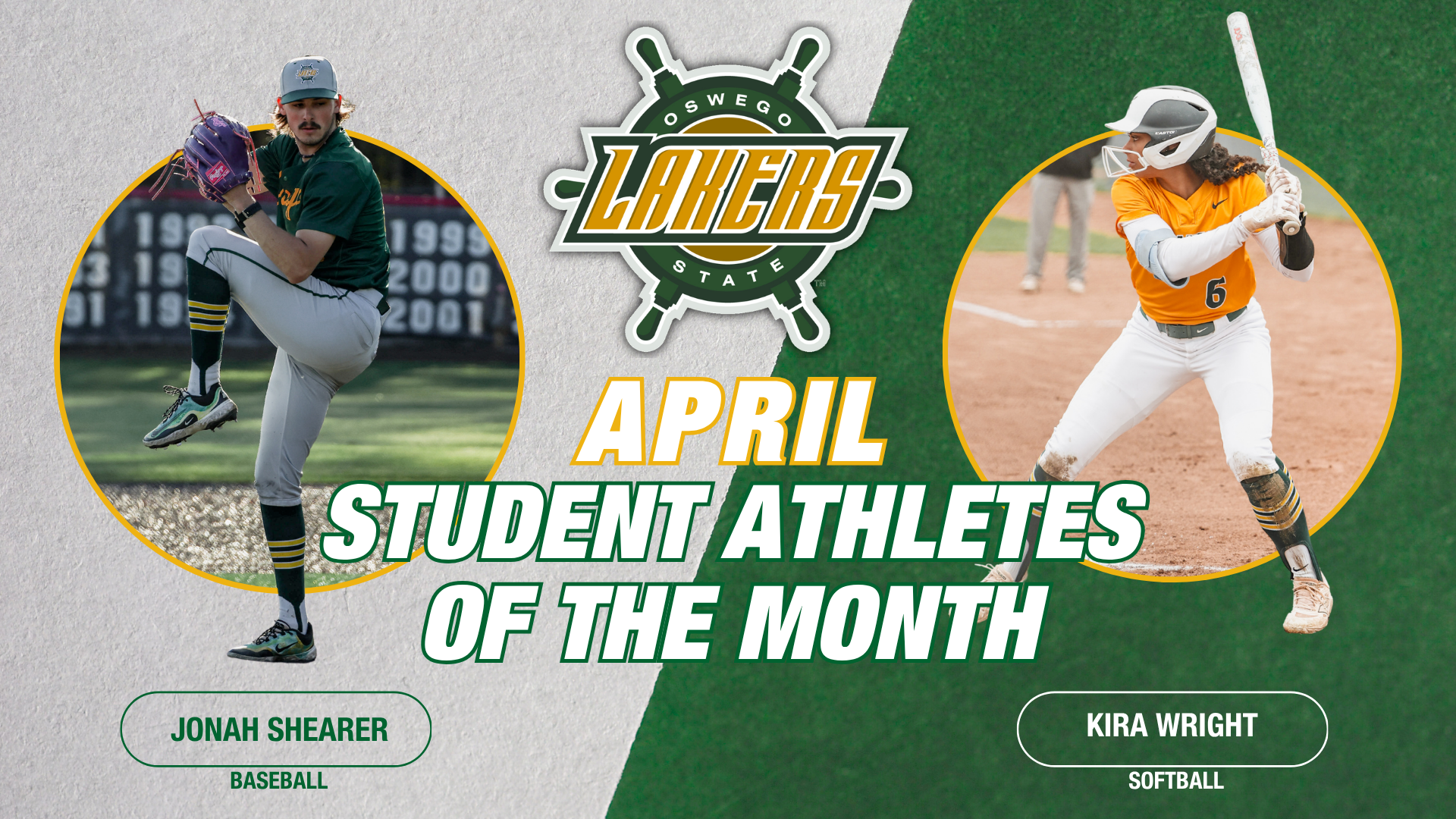 April Athletes of the month