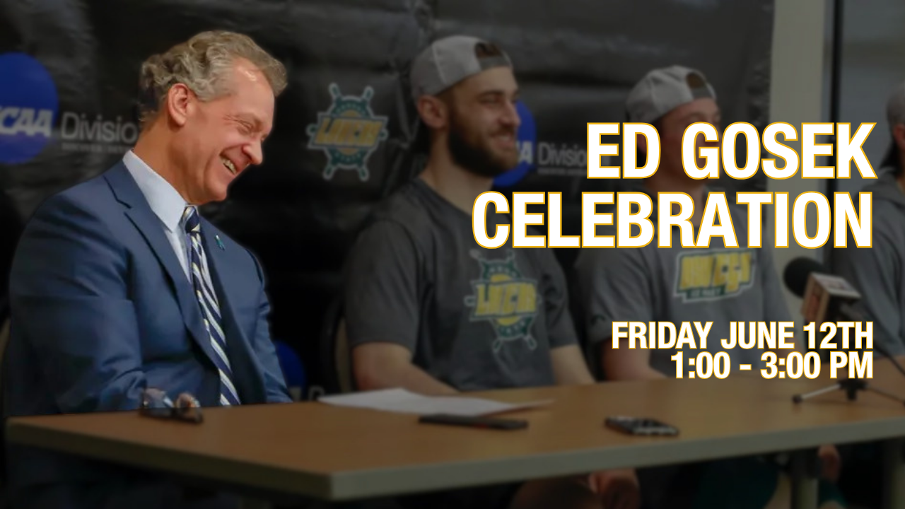 Ed Gosek celebration