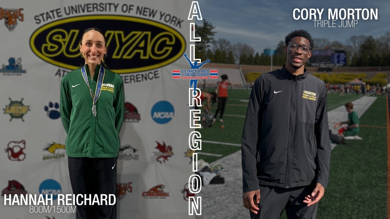 Hannah Reichard and Cory Morton named all region