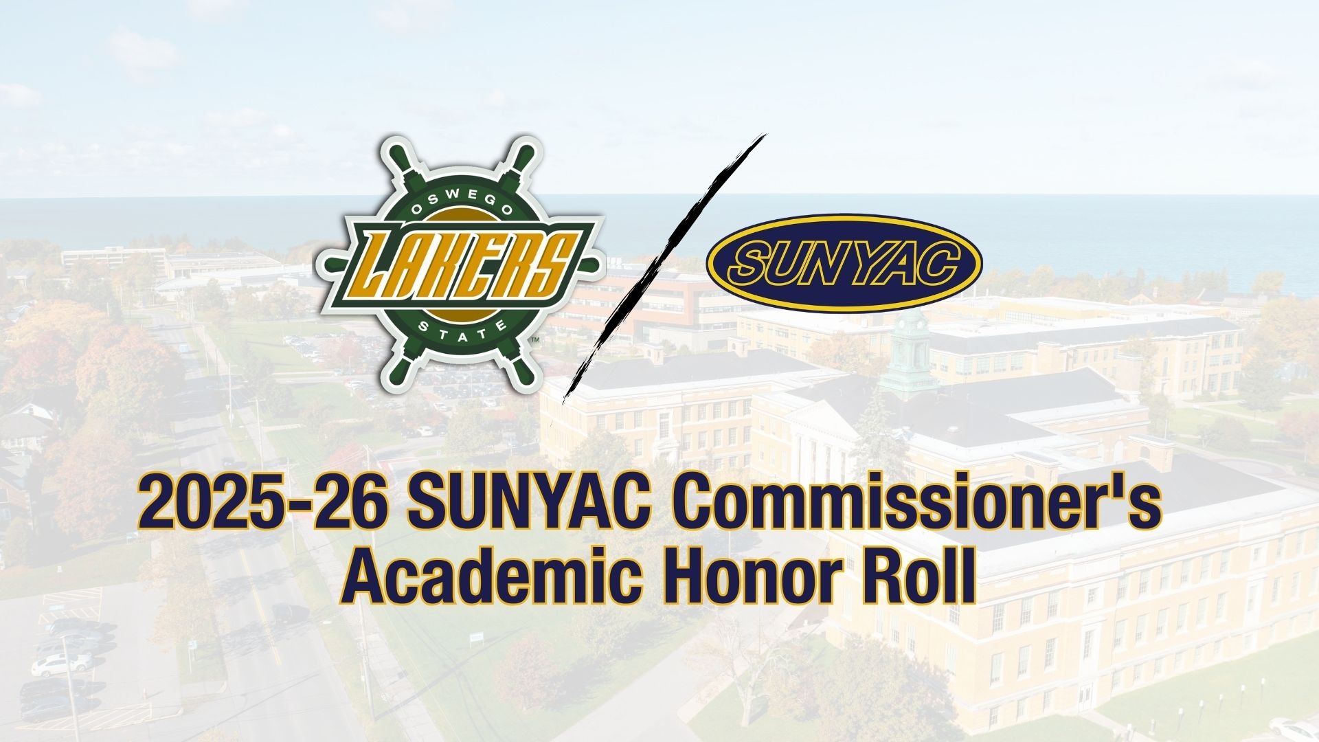 2025-26 SUNYAC commissioners honor roll