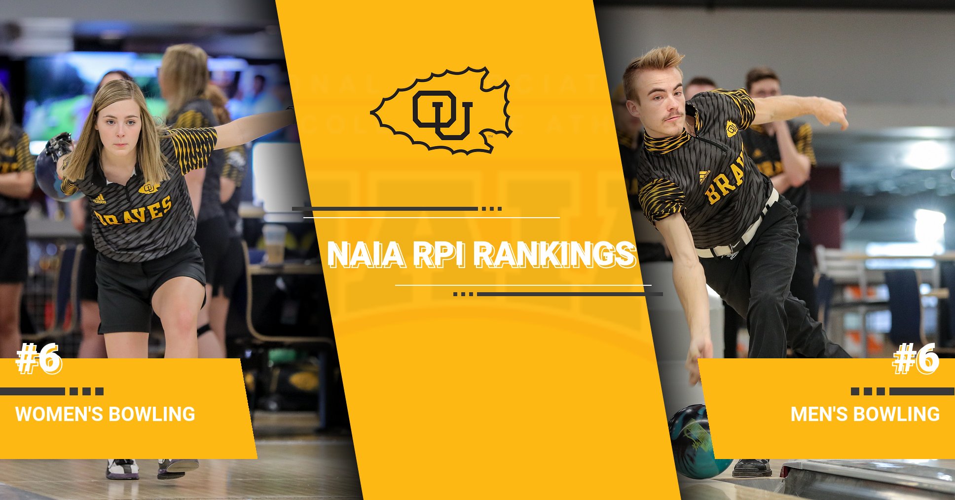 Men & Women's Bowling No. 6 in Latest NAIA RPI Rankings Ottawa University
