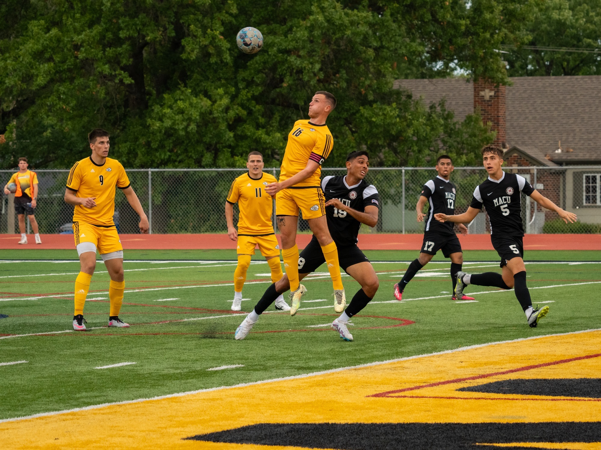 Men's Soccer at Baker For Final NonConference Match of the Season