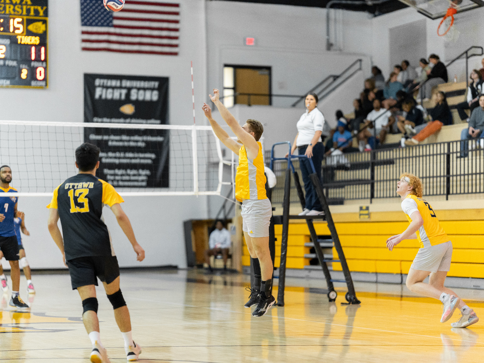 Men's Volleyball is Defeated by Morningside, 31 Ottawa University