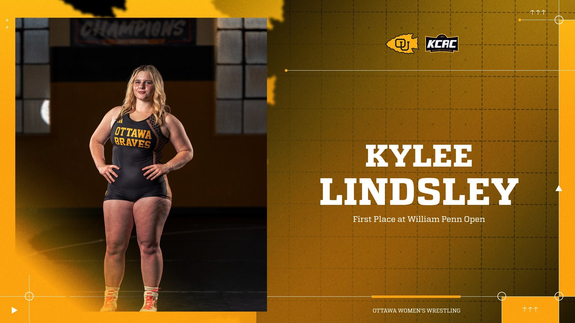 Lindsley wWR first place