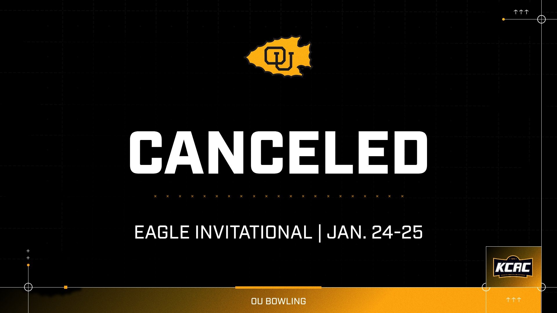 BOW Eagle Invitational Canceled