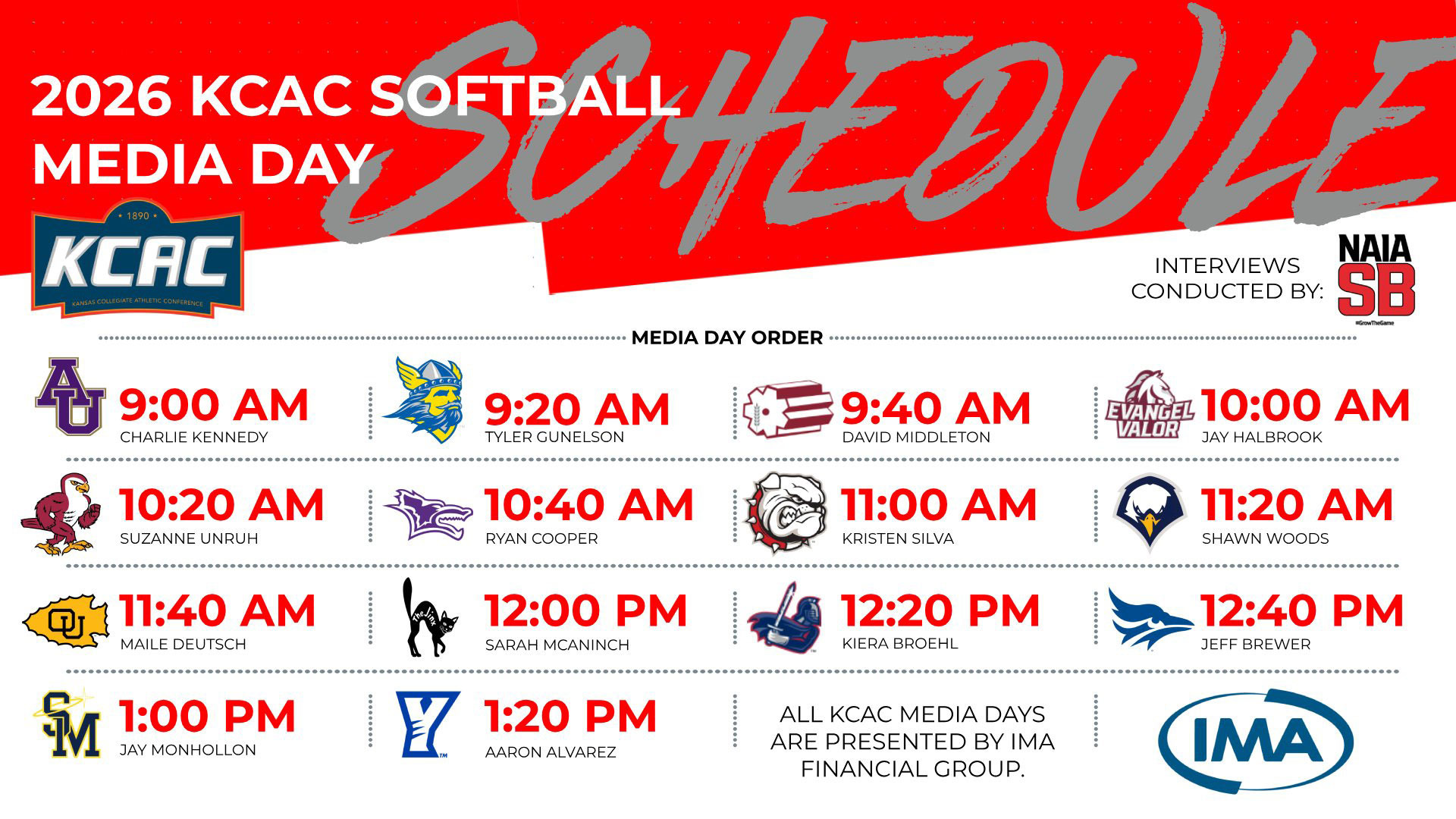 2026 SB Media Day KCAC