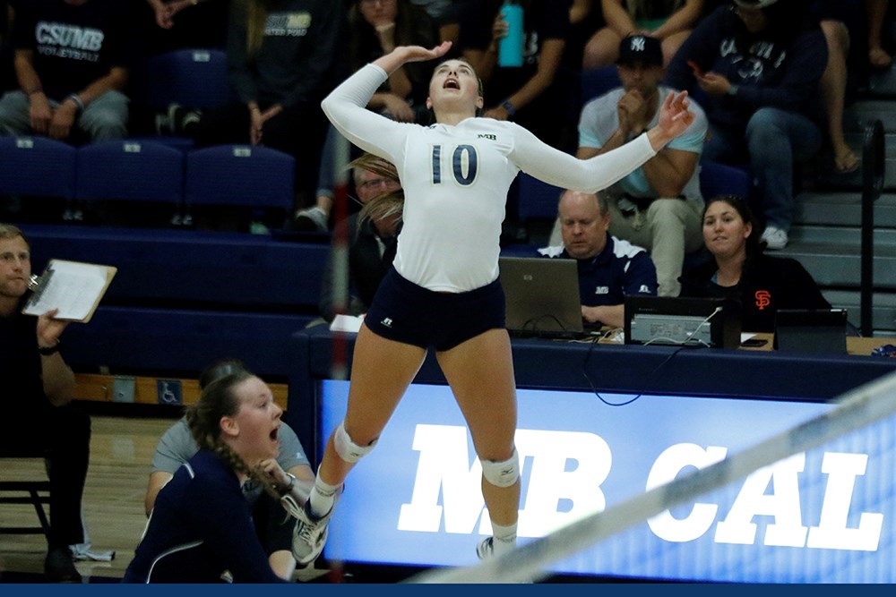 Maddy Underwood Women's Volleyball CSU Monterey Bay Athletics