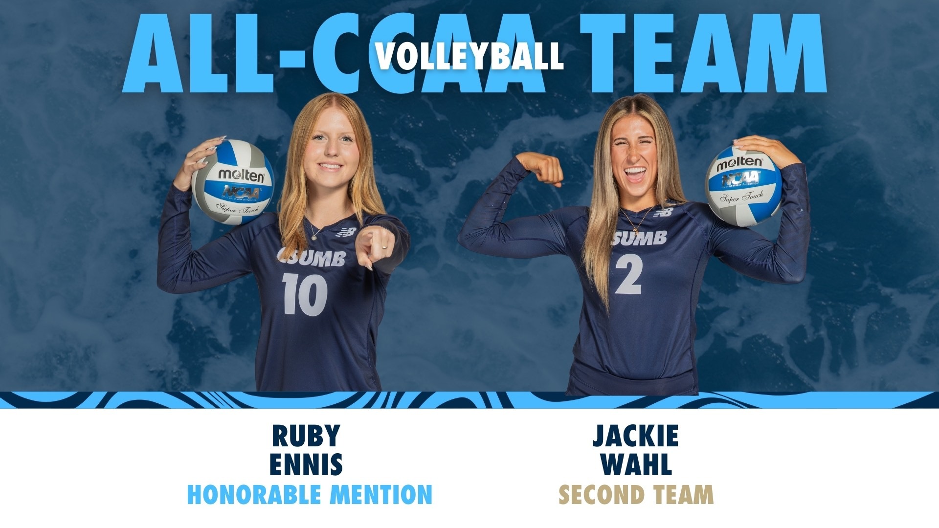 2024 All-CCAA Volleyball