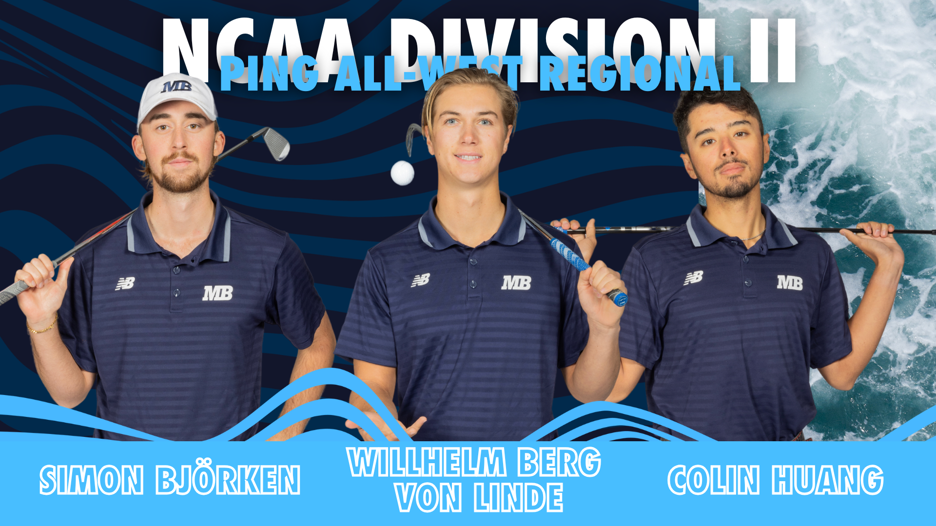 2025 Men's Golf All-Region