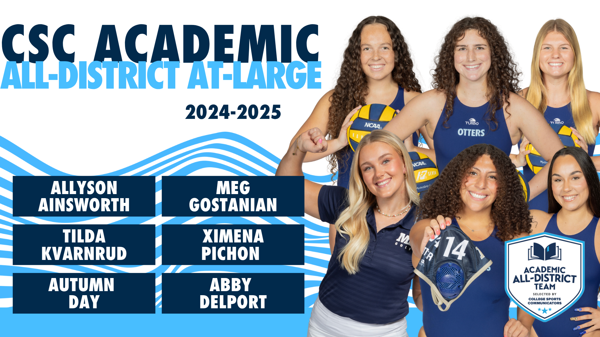 2025 CSC Women's Academic All-District