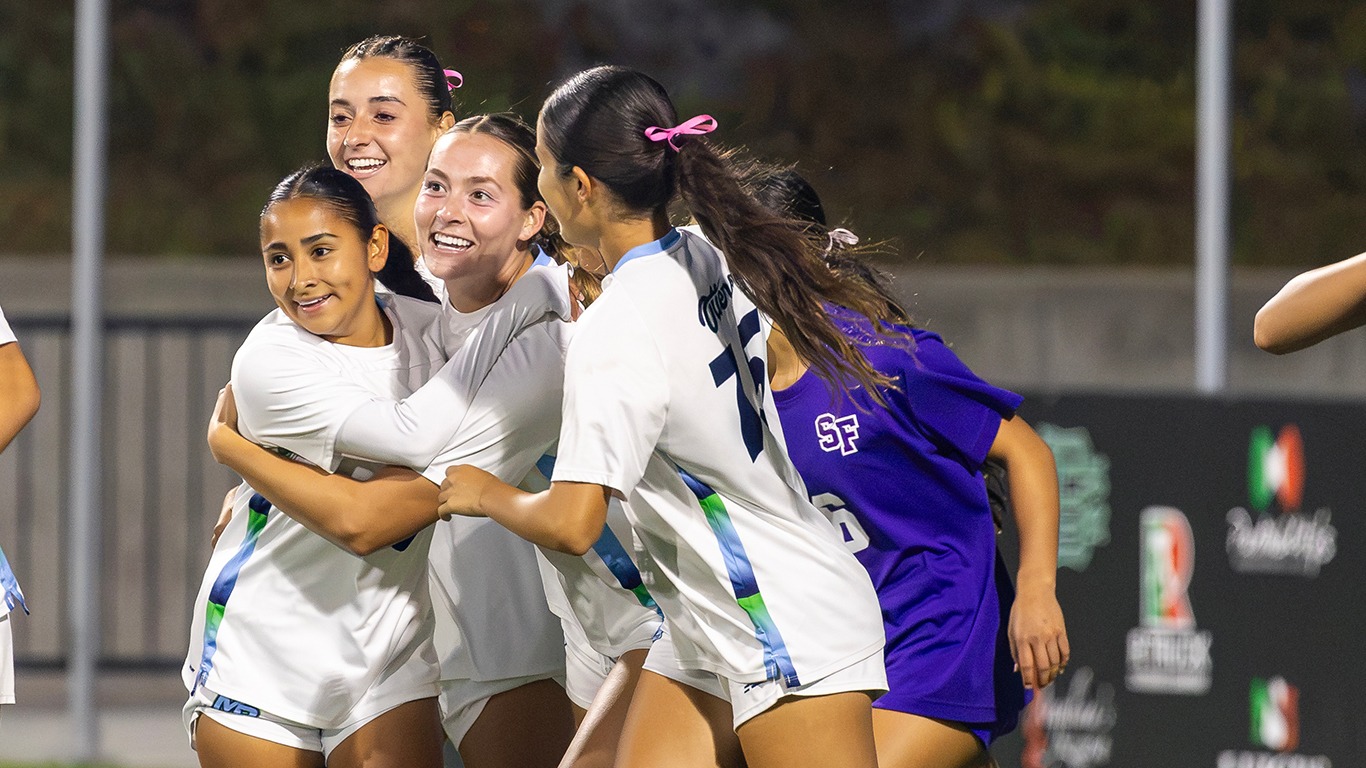 Goal celebration versus SF State 