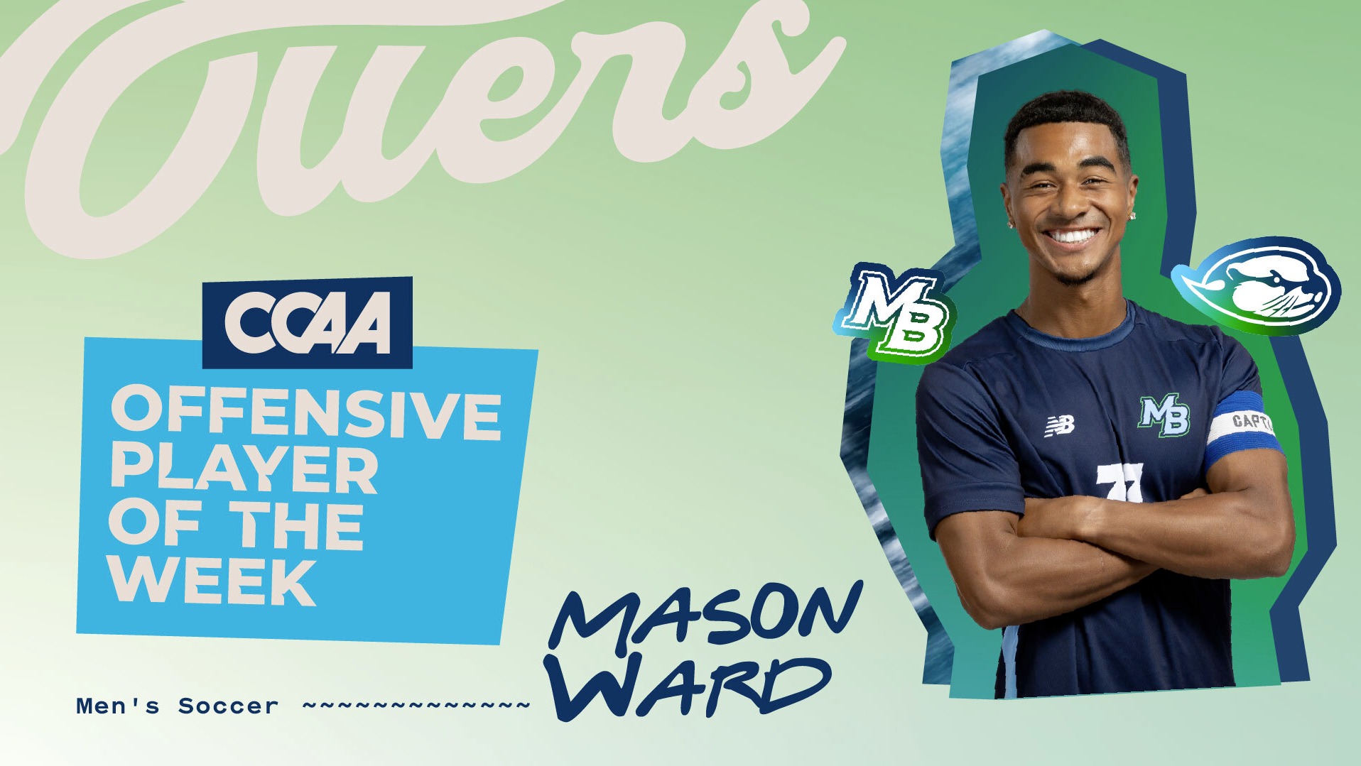 Mason Ward CCAA POW 9-8-26