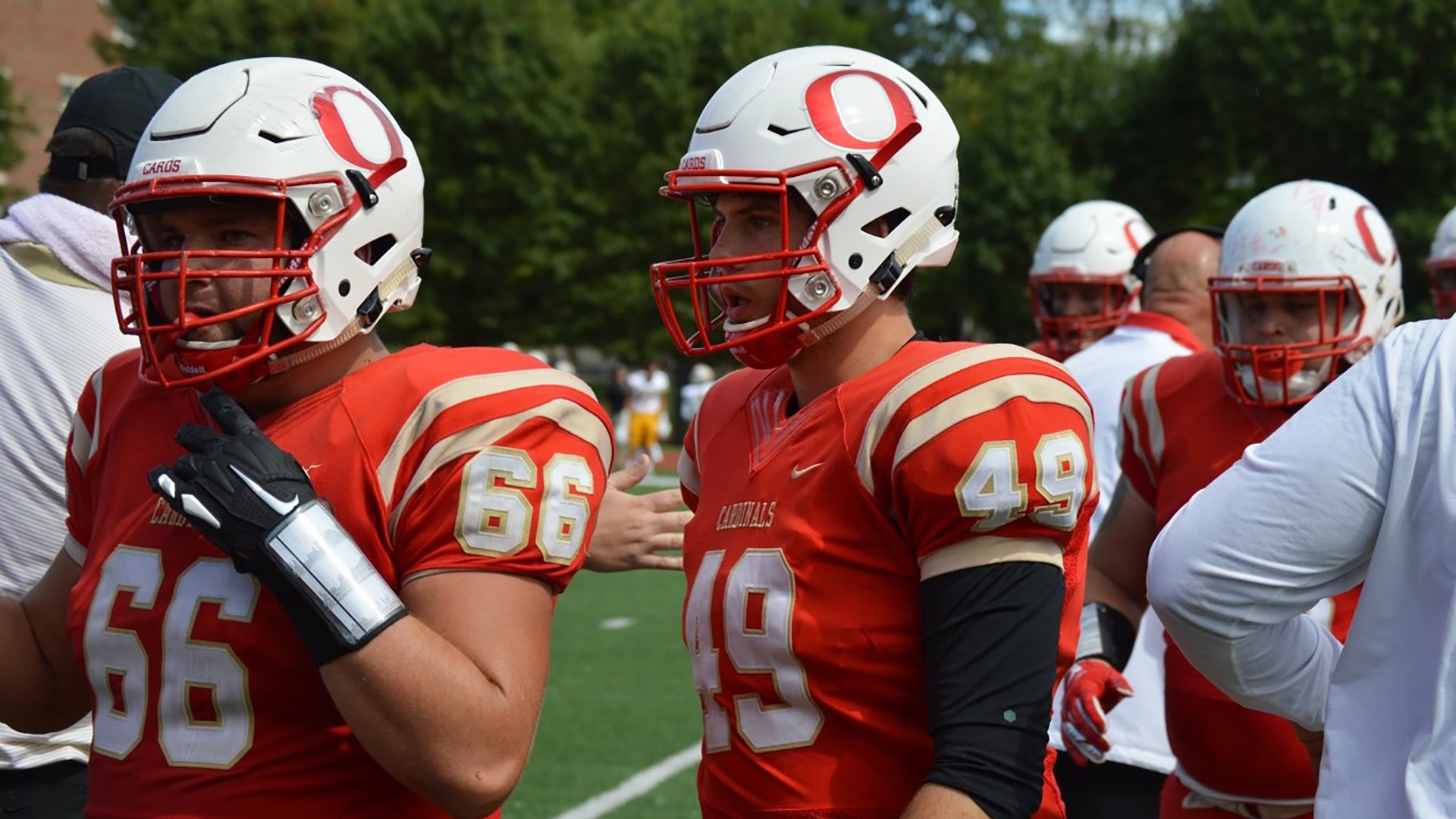 Trent Grotelueschen 2021 Football Otterbein University Athletics