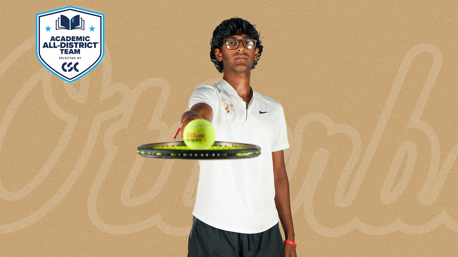 CSC Academic All-District Men's Tennis 2025