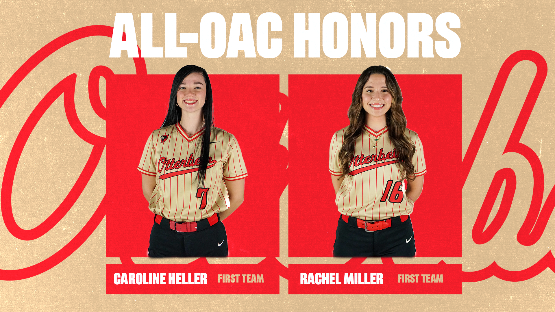 All-OAC honors 2025 softball