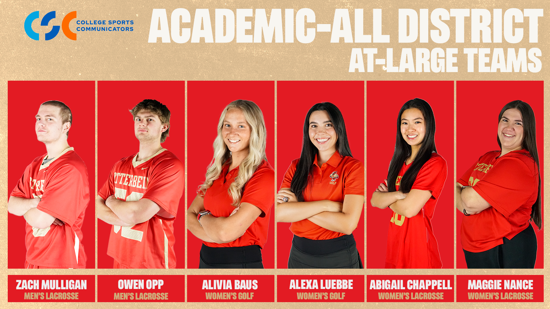 Academic All-District NEW