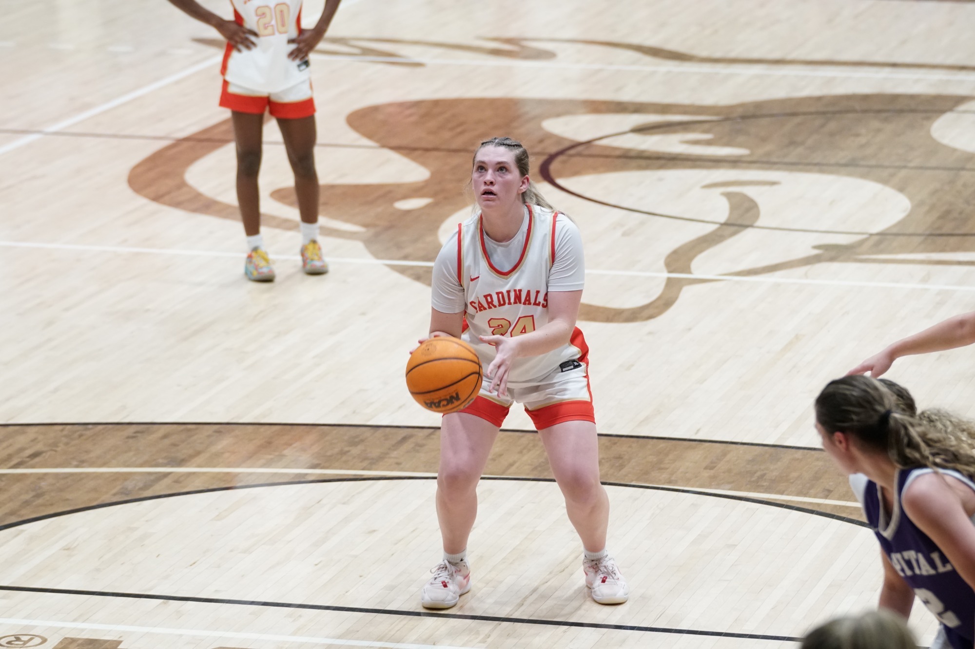 Nicole Terry at the Free Throw Line