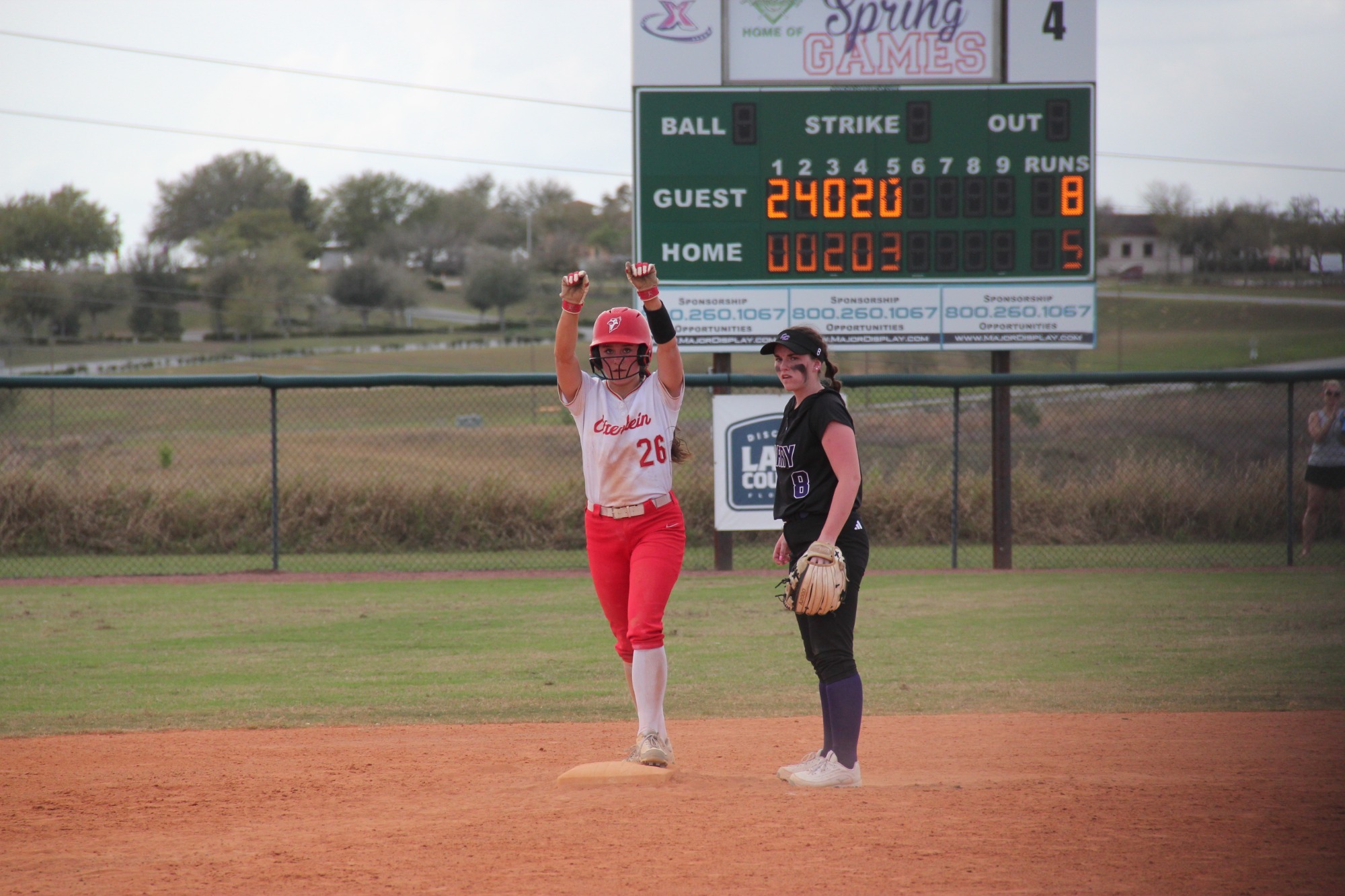 Eichorn After Hitting a Double