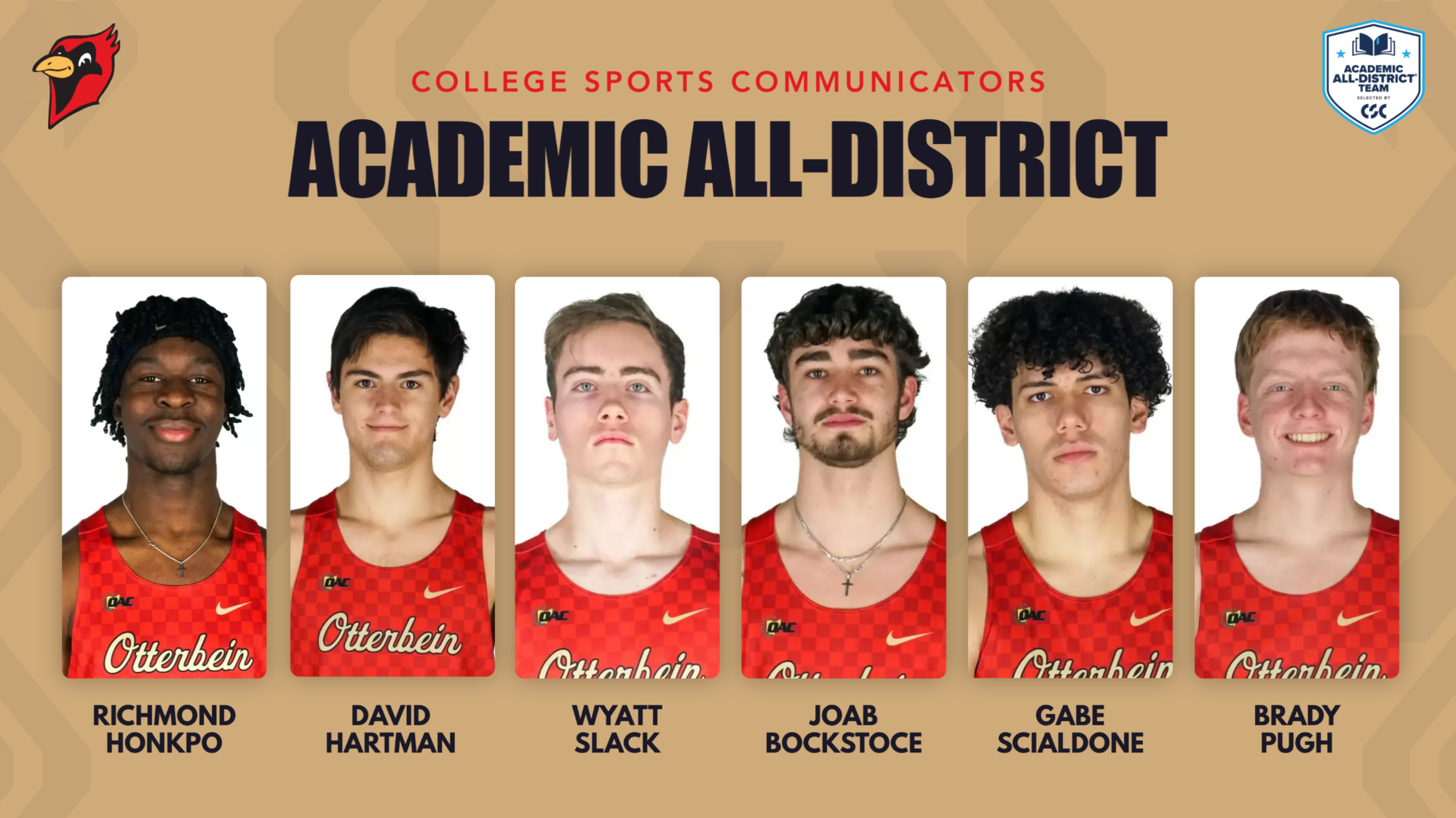 M XCTF Academic All-District