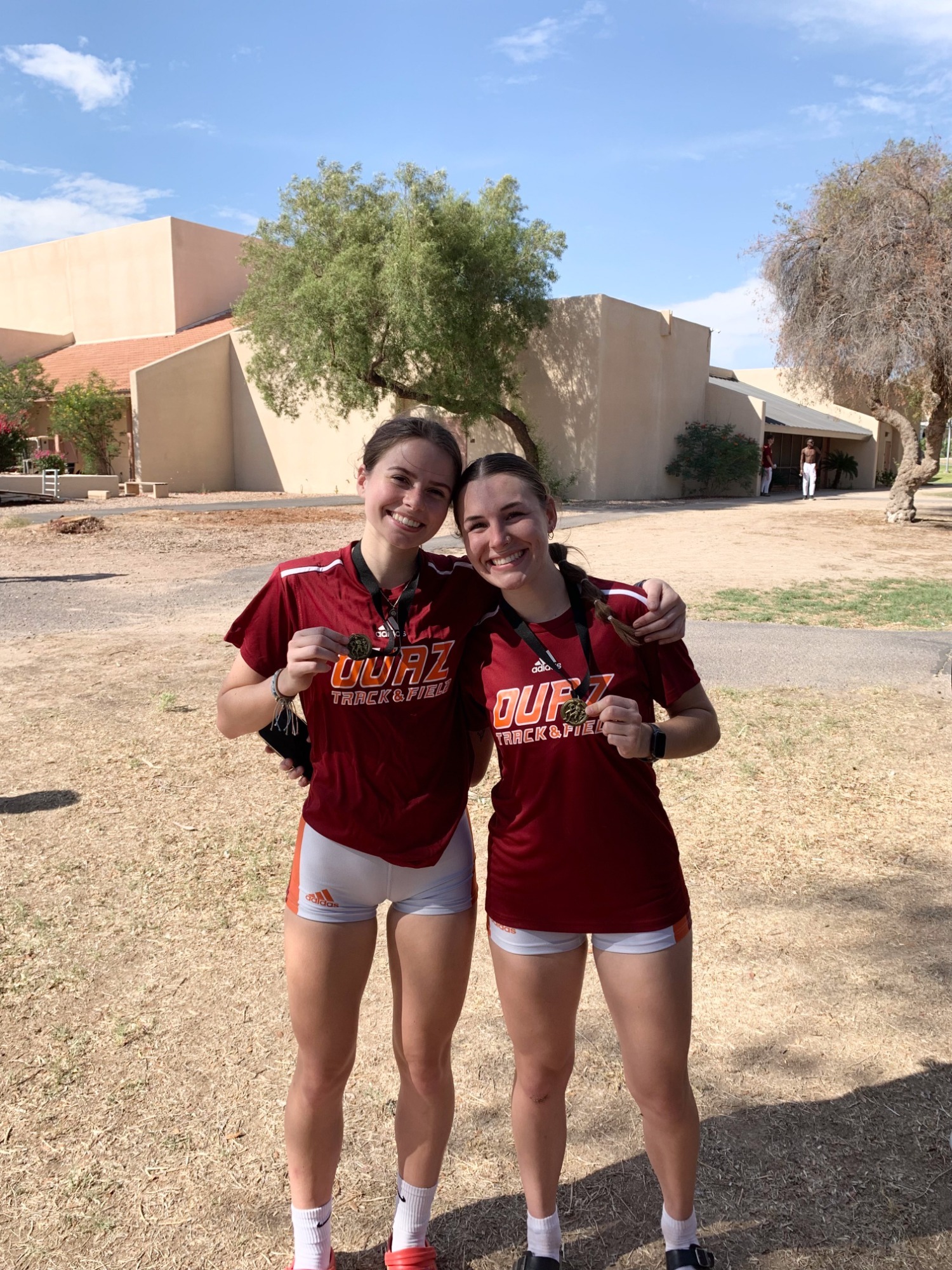 Abby Theis and Allison Maethner