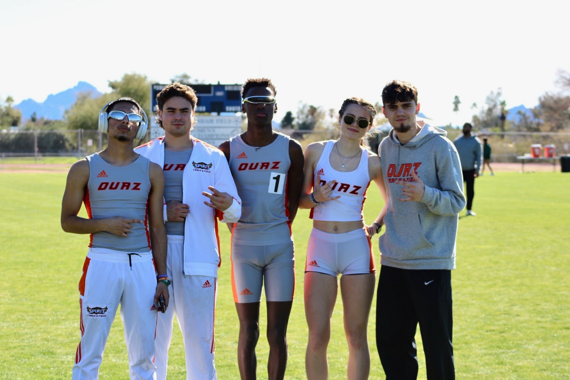 Spirit Track and Field team