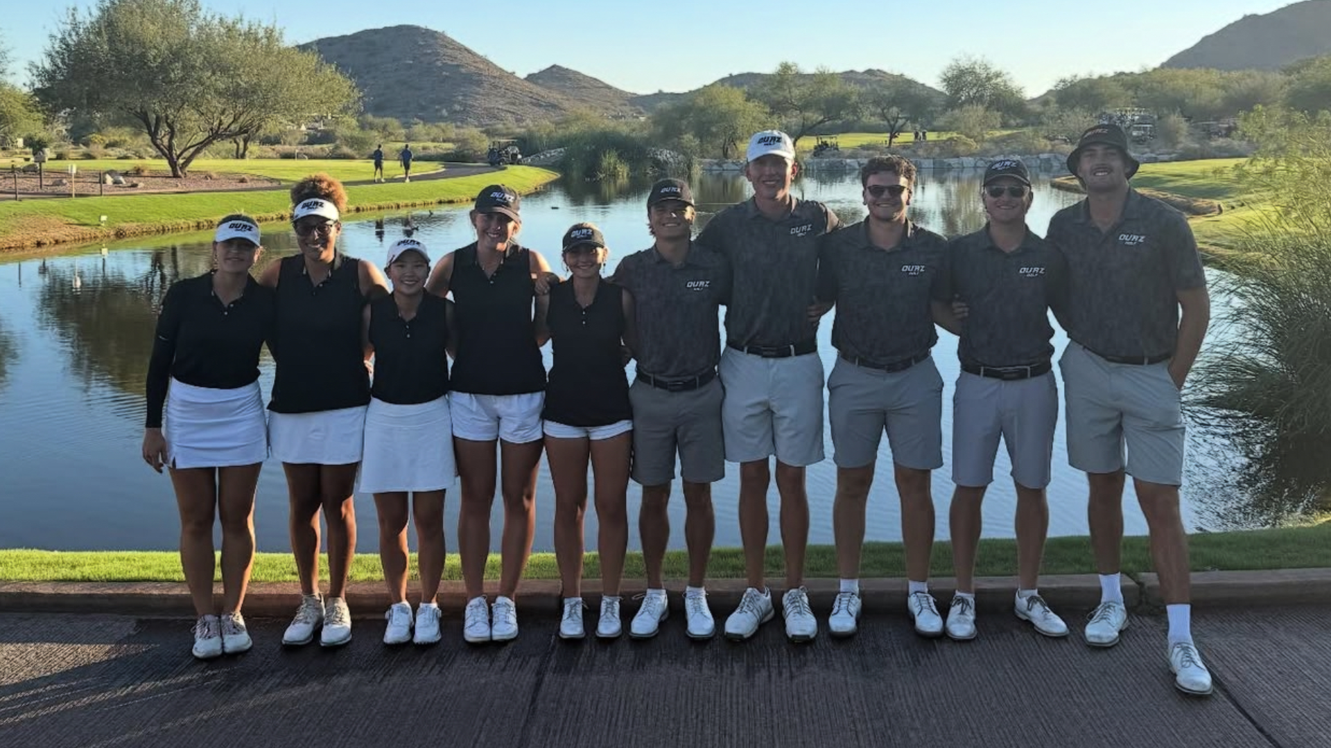 OUAZ Golf Team Picture After Successful Showing at Firestorm Fall Invite