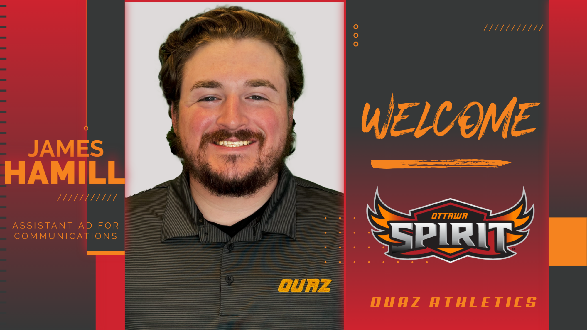 Welcome James Hamill