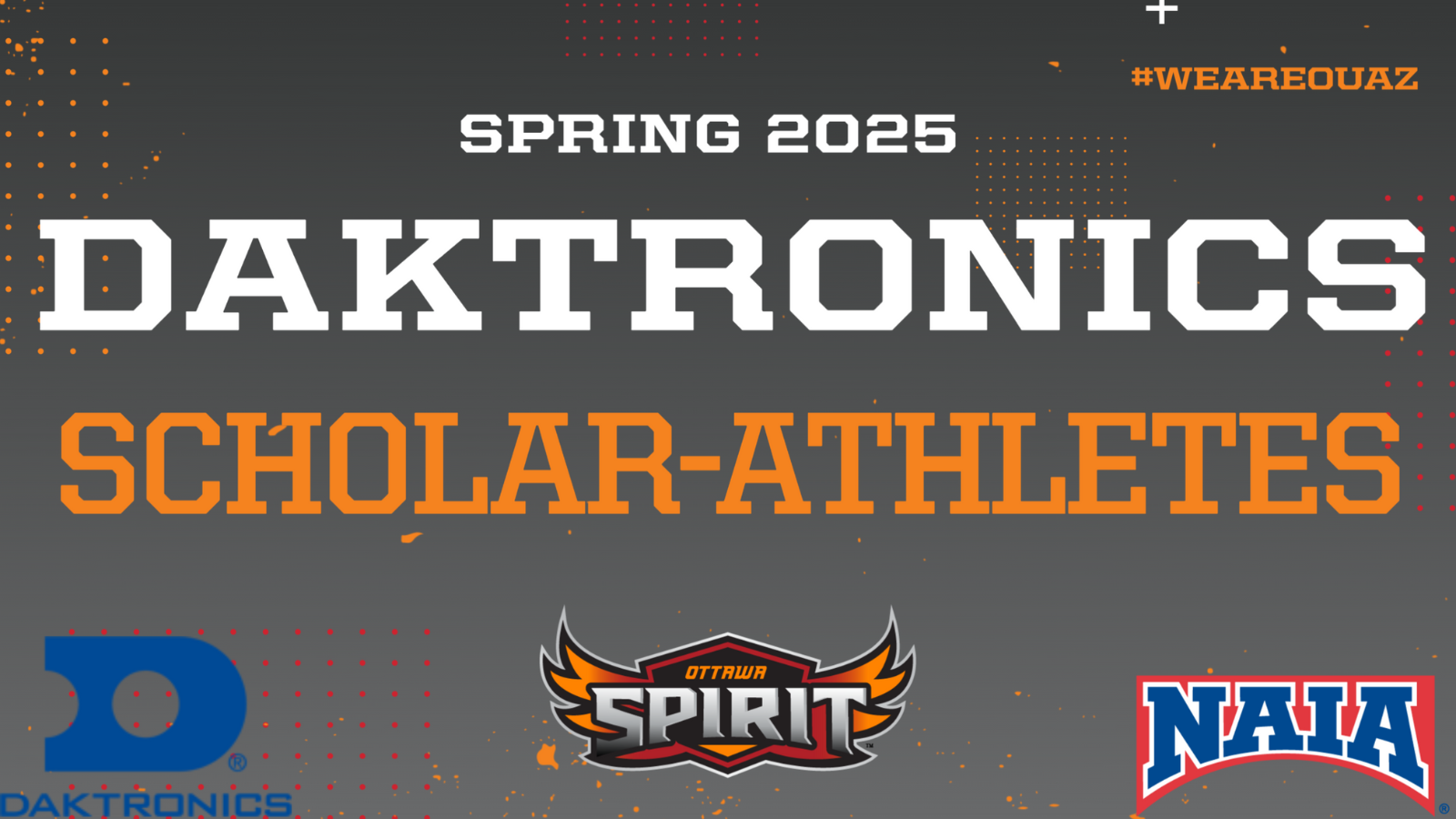2025 Spring Daktronics Scholar Athletes