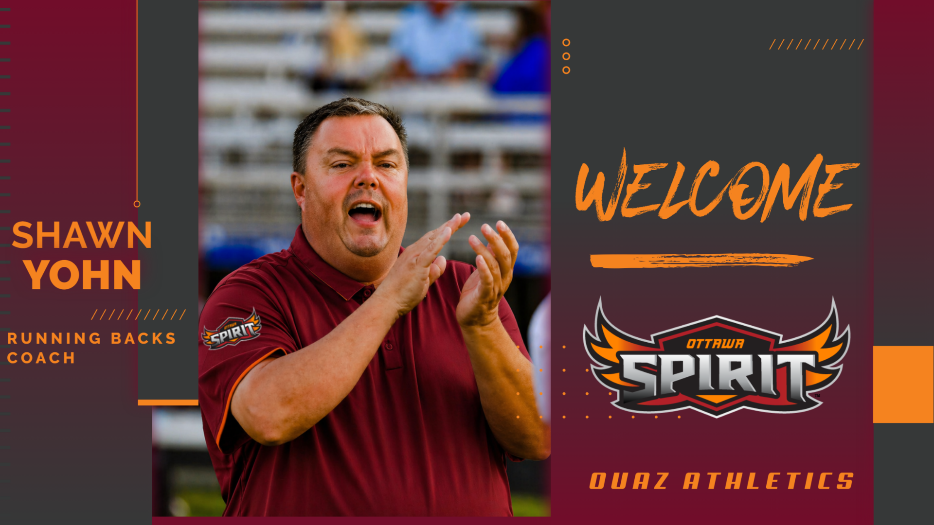 Welcome Coach Yohn