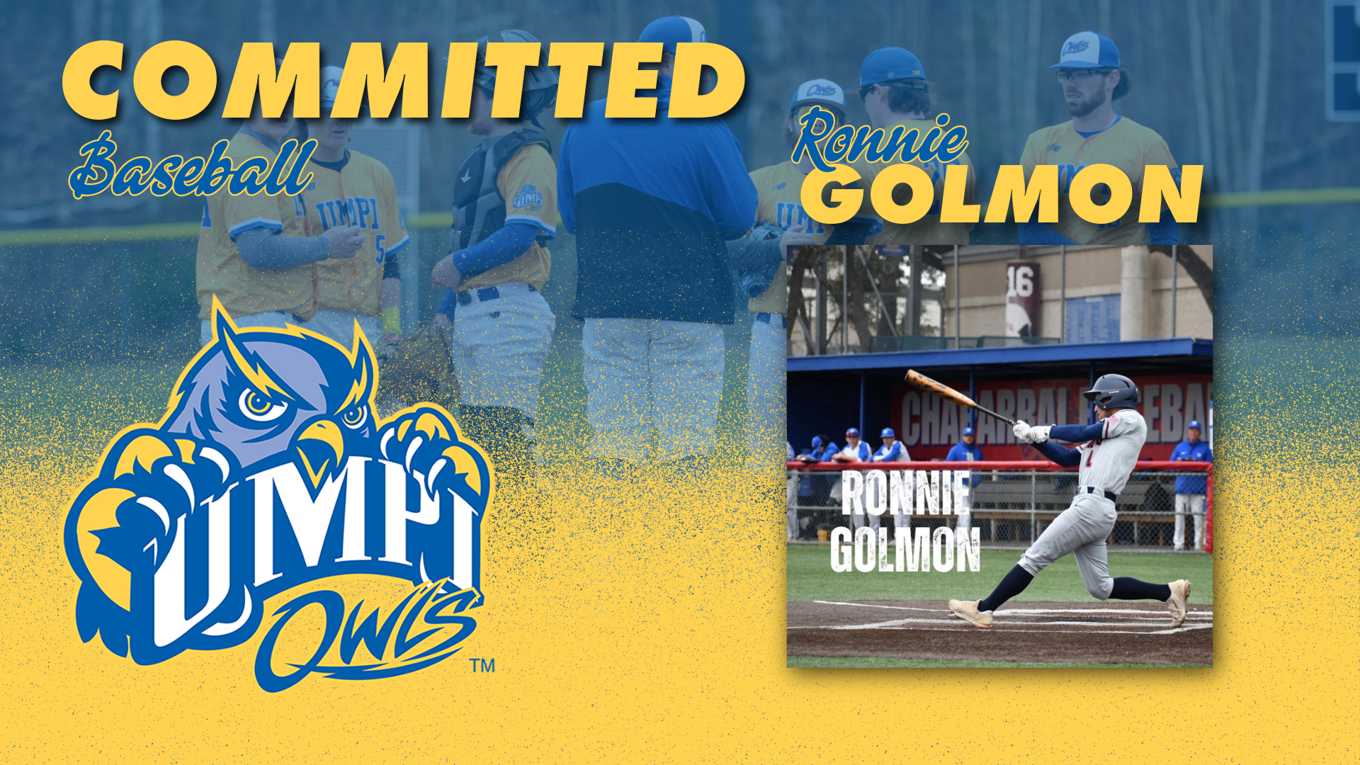 Ronnie Golmon Announcement