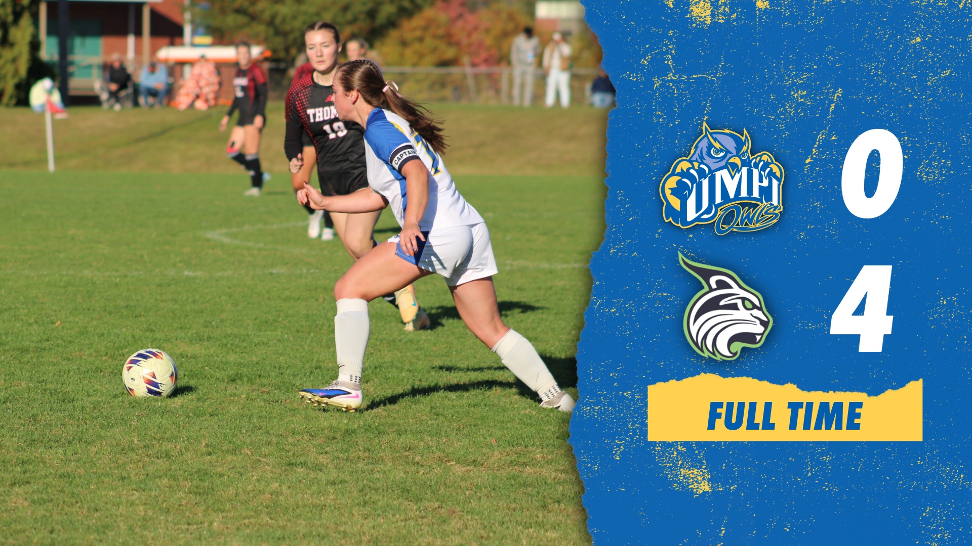 UMPI WSOC recap 10-17-26 Lesley 4, UMPI 0