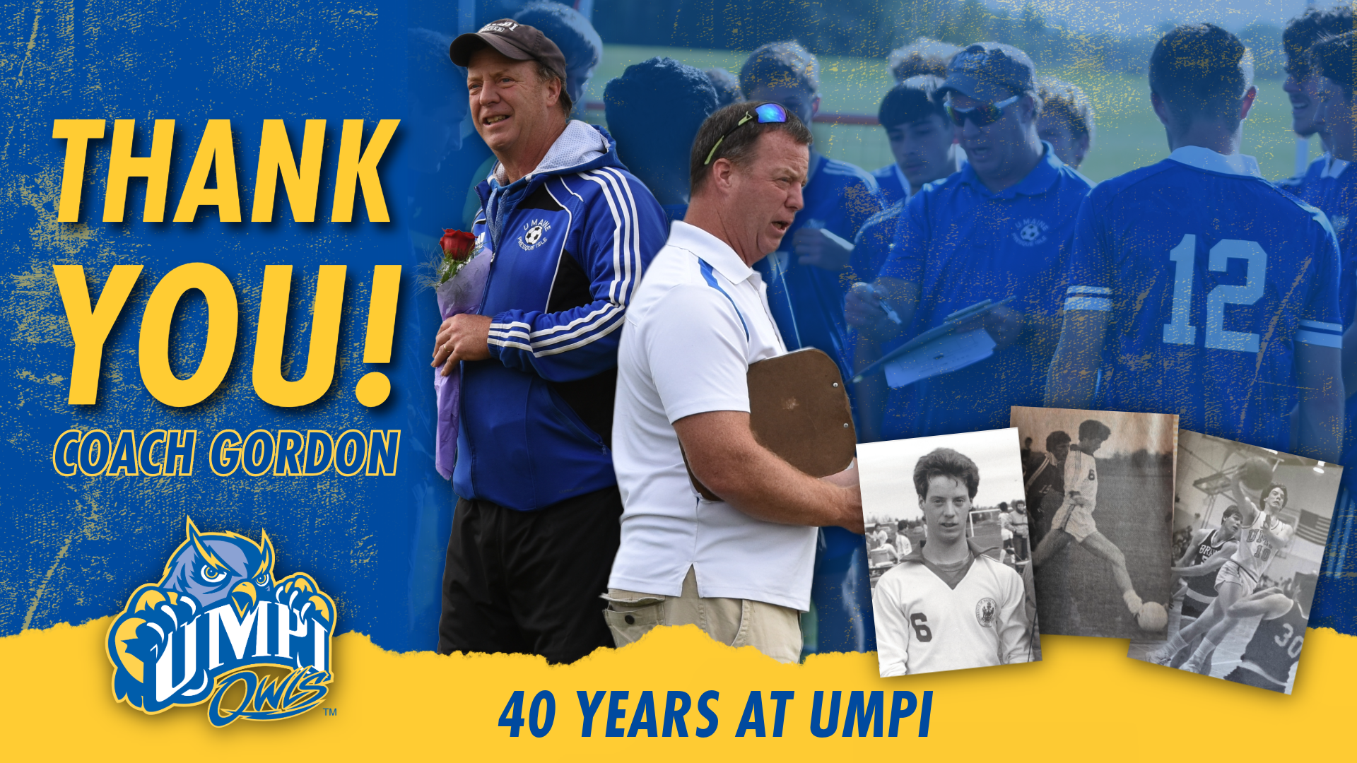 Coach Gordon Retirement