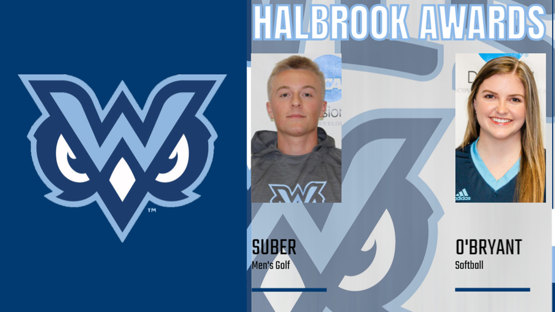 Two Owls earn Halbrook Award recognizing academic excellence in athletics Mississippi