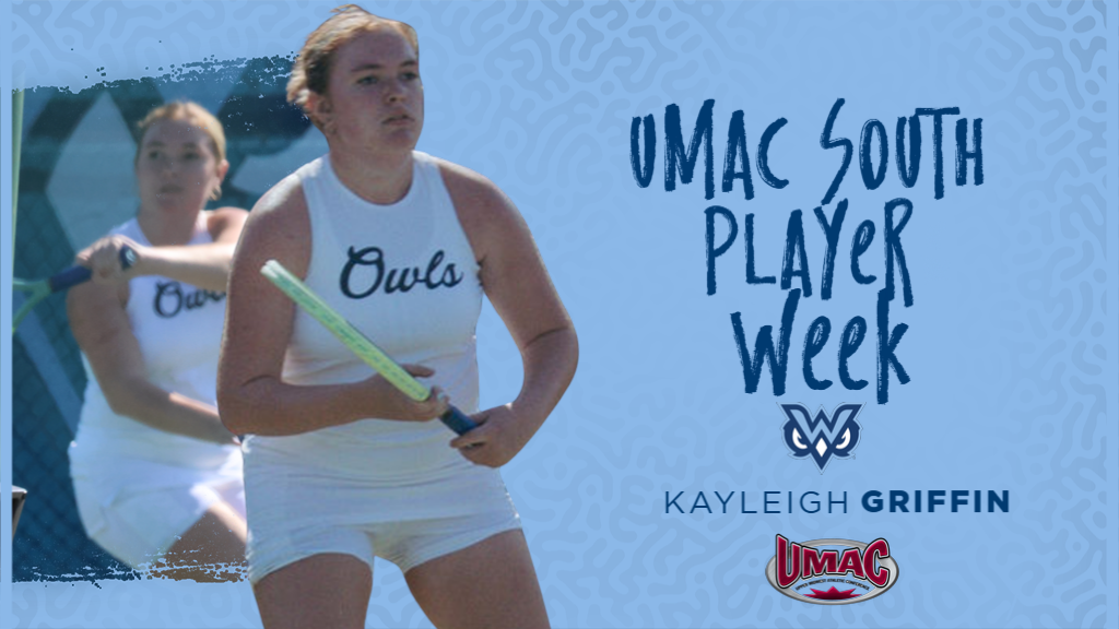 Kayleigh Griffin s the UMAC South player of the Week