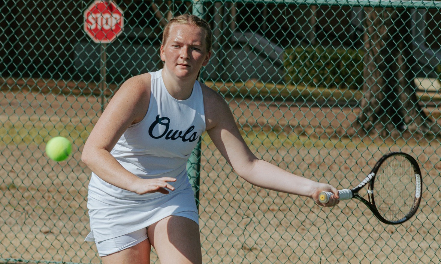 Alaina Mathis helped lead The W to a 4-3 win at LaGrange
