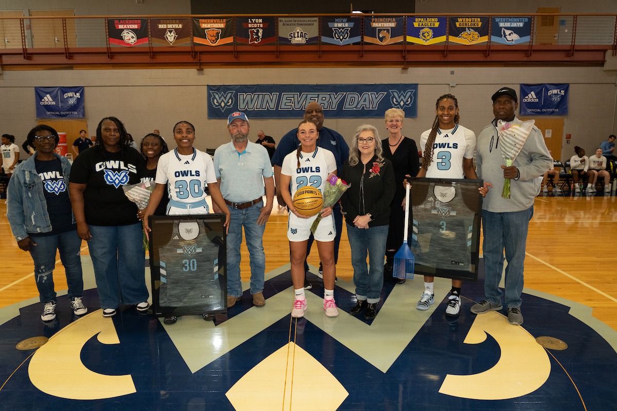 The W honored its 3 seniors on Saturday