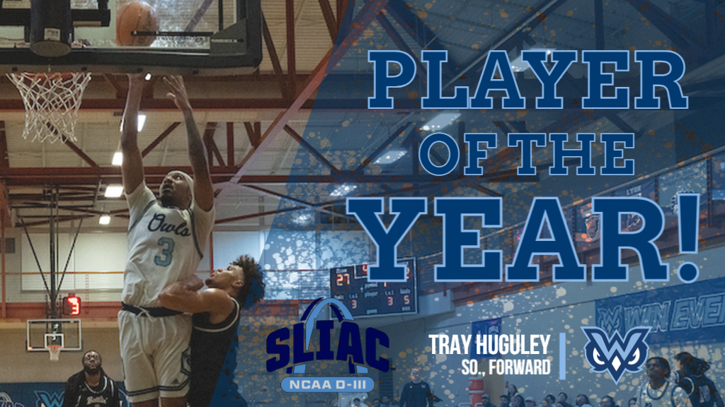 Tray Huguley is the SLIAC Player of the Year