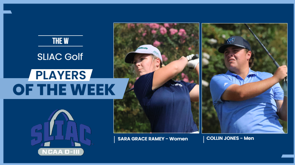 SLIAC Golfers of the Week are Sara Grace Ramey and Collin Jones