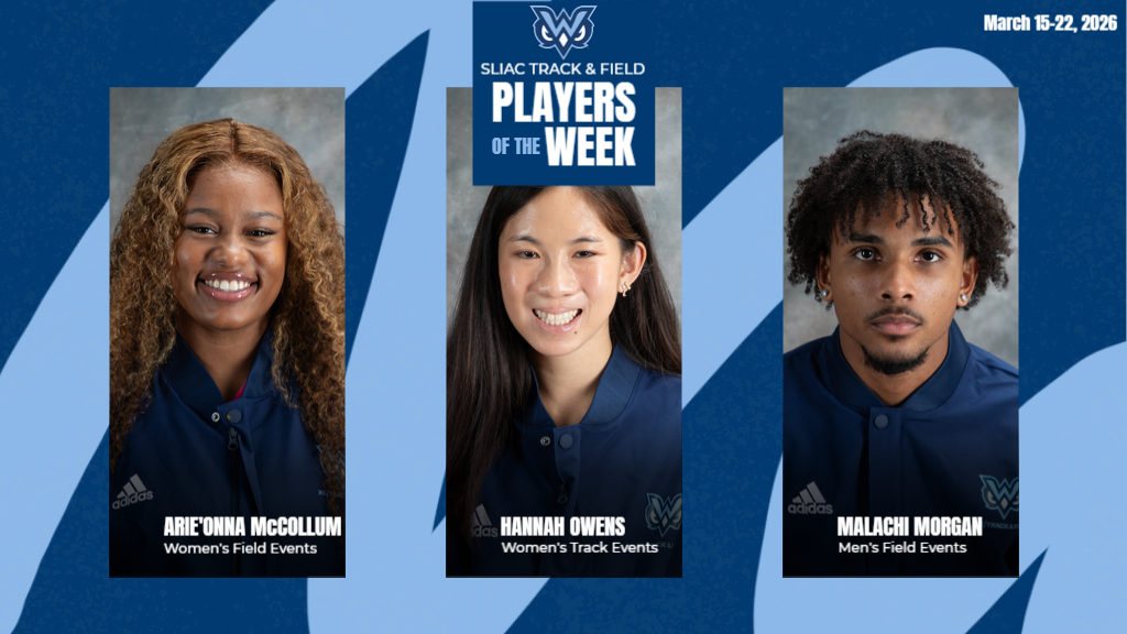 The SLIAC Players of the Week from MUW