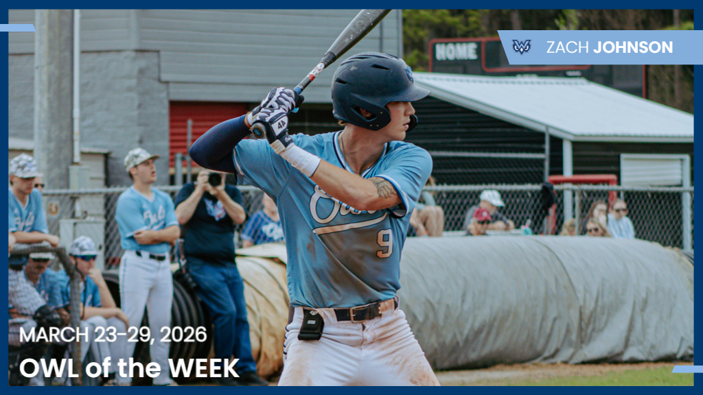 Zach Johnson: Owl of the Week for March 23-26