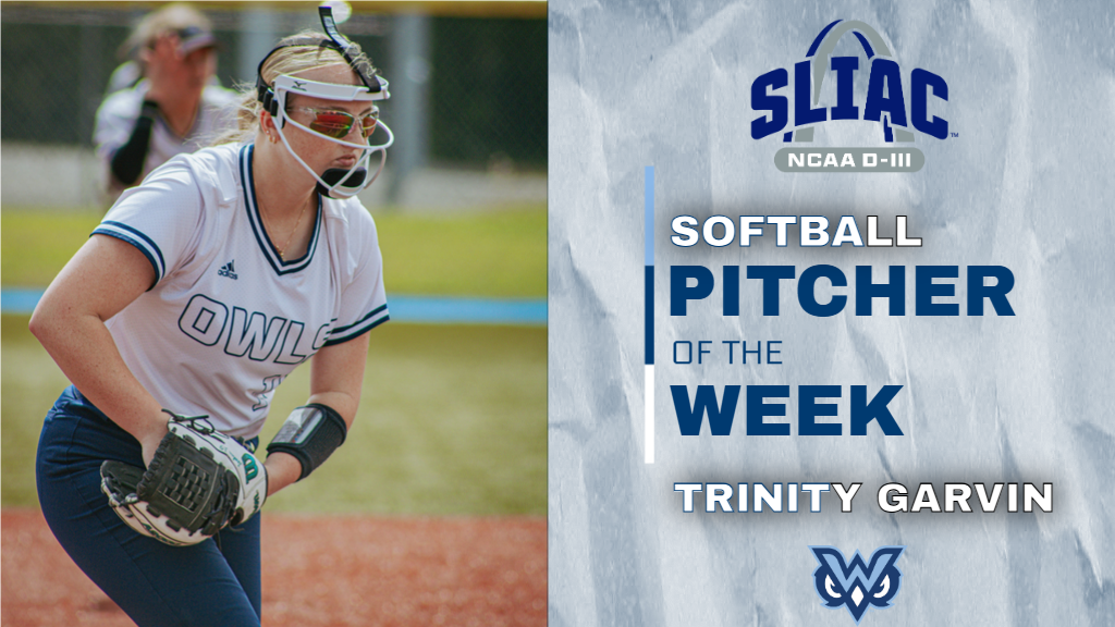 Trinity Garvin is the SLIAC Pitcher of the Week