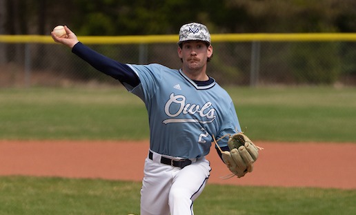 Campell MCluney delivers a pitch