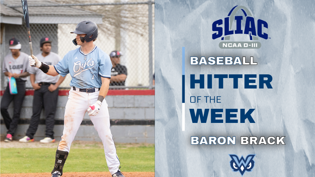 Image show MUW outfielder Baron Brack ready to bat