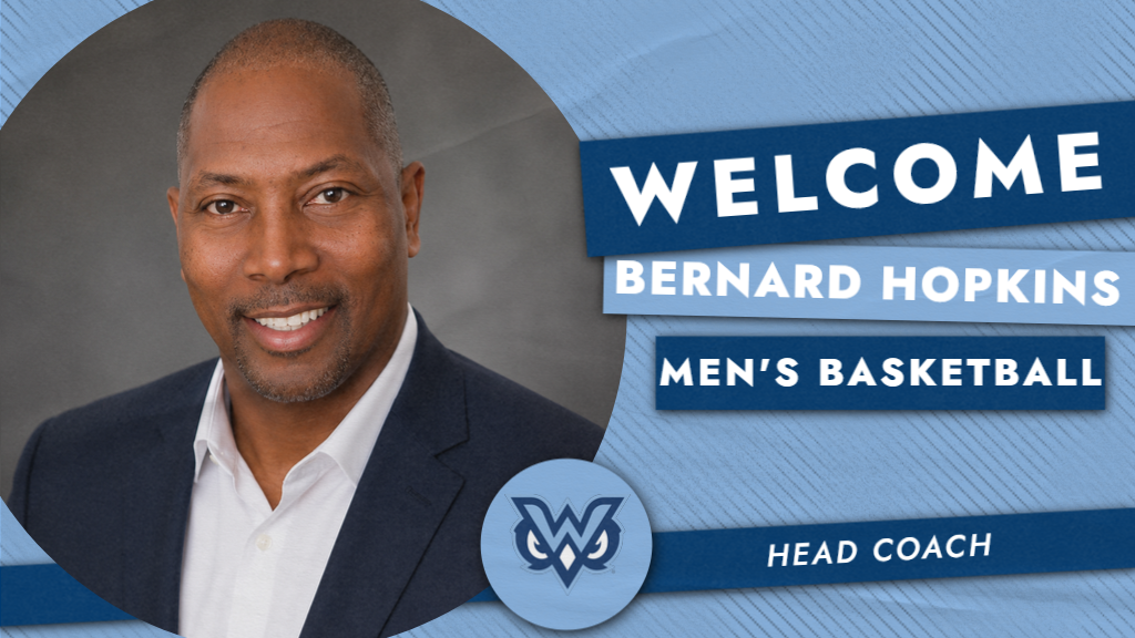 Headshot photo of new men's basketball head coach Bernard Hopkins
