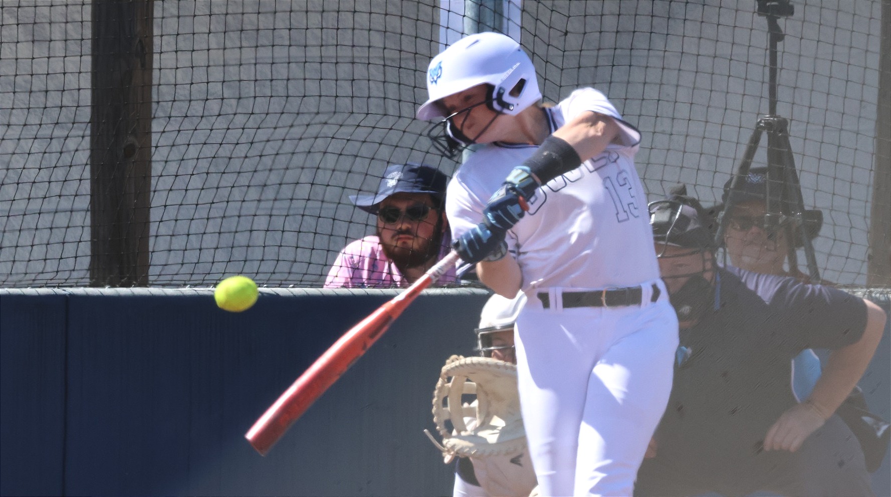 Trinity Garvin gets a hit