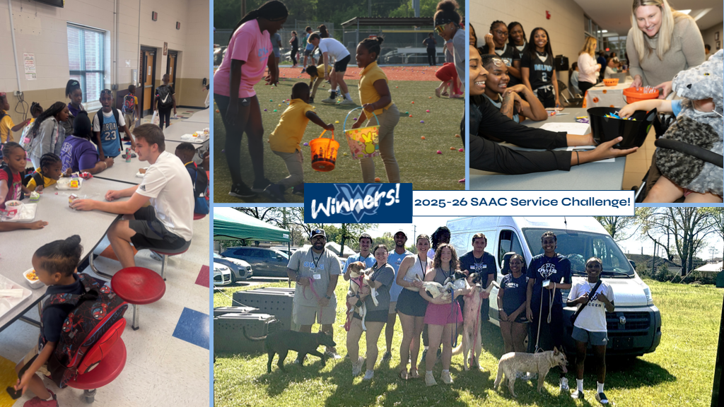 Images from various MUW outreach efforts