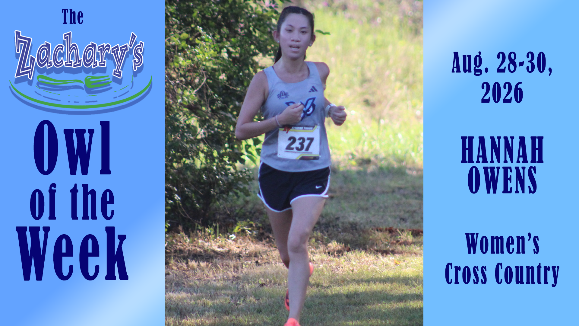 Hannah Owens running