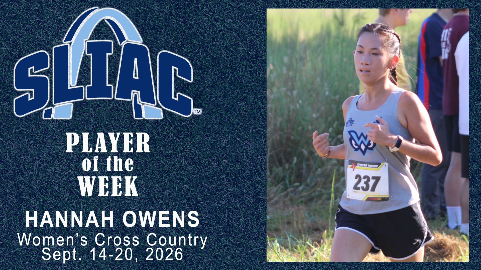 Hannah Owens is the SLIAC Player of the Week