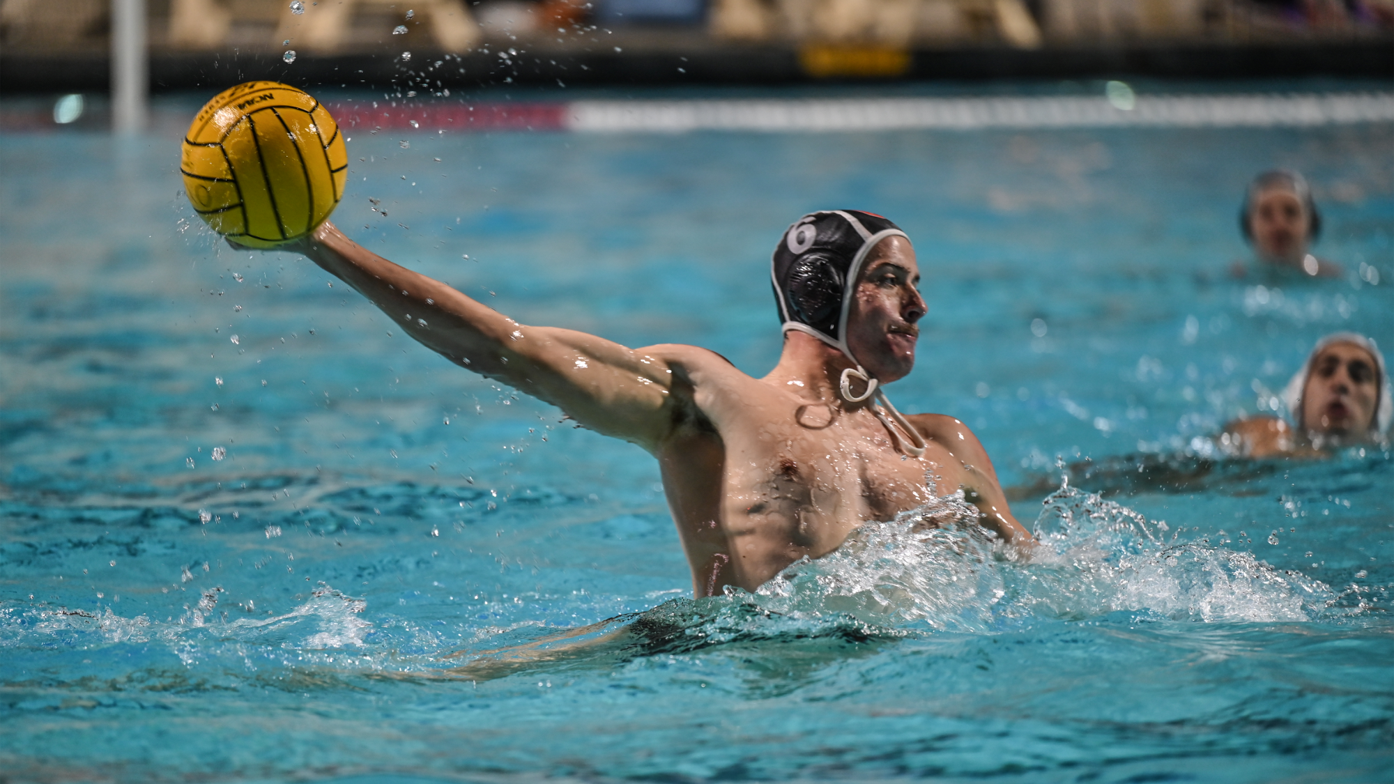 Zane Derrod looks to shoot the ball