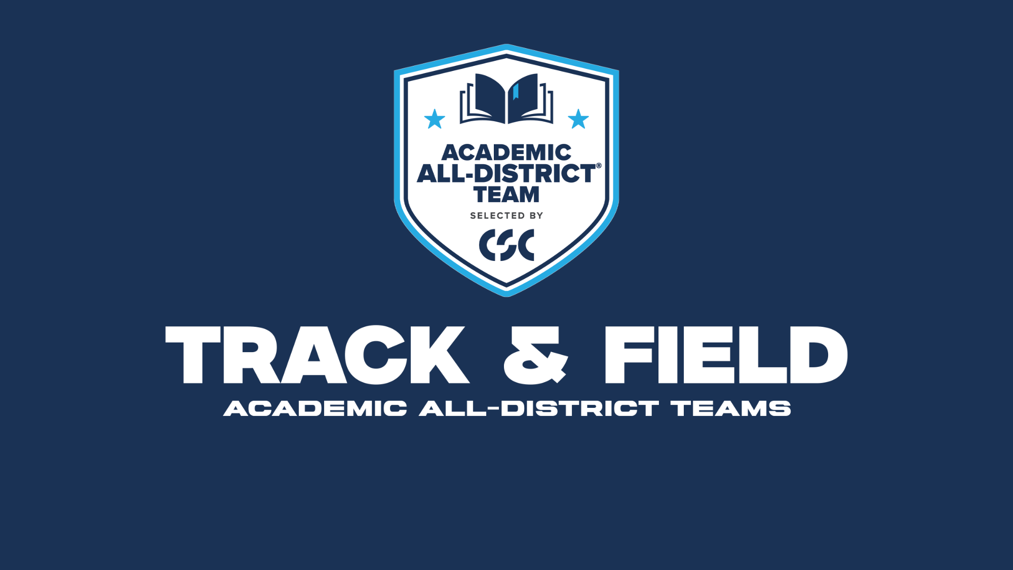 Track Academic All-District